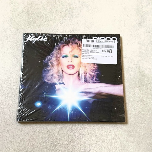 Kylie Minogue Disco Deluxe CD new with hand-signed booklet