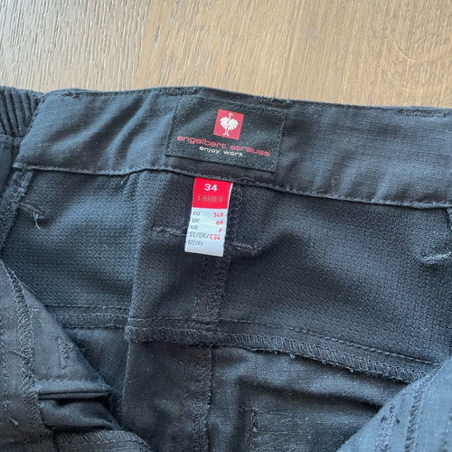 Engelbert Strauss pants new, size 34, black