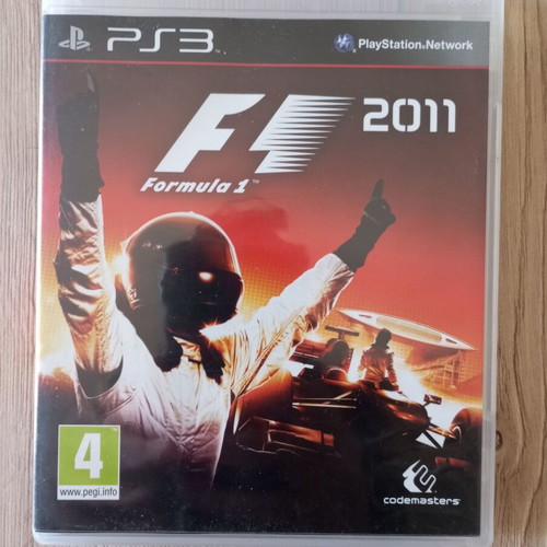 F1 2011 PlayStation 3 game used in good condition