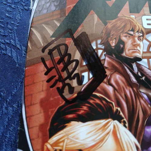 X-men Legacy 260.1 like new with David Baldeon signature