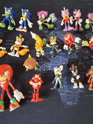 Sonic the Hedgehog figures used, PMI character set