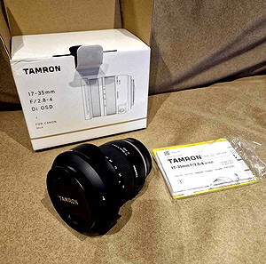 Tamron Full Frame Φωτογραφικός Φακός 17-35mm F/2.8-4 Di OSD Wide Angle / Wide Angle Zoom για Canon EF Mount Black