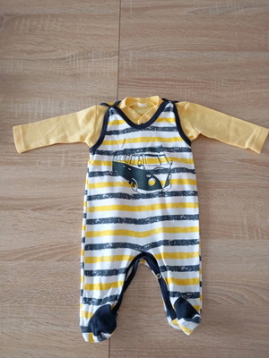 Baby set 0-3 months new, jacket with cotton bodysuit