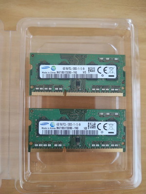 Σετ Laptop RAM Samsung DDR3L 8GB (2 x 4GB) σαν καινούργιο, 1600MHz