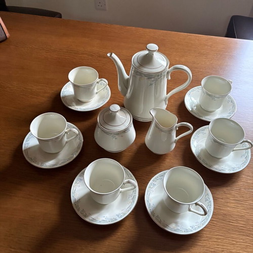 Vintage Fine China coffee set complete 23 pieces like new