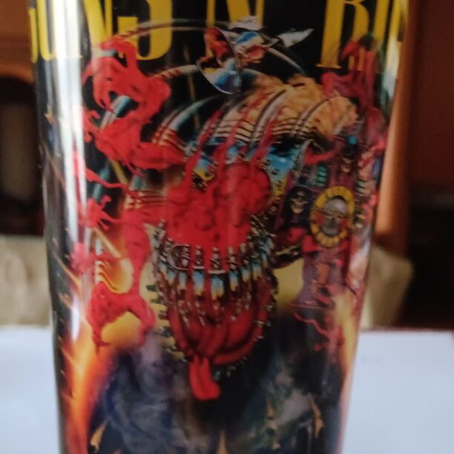 Guns n' Roses Tour 2025 Plastic Beer Cup new with Appetite for Destruction logo