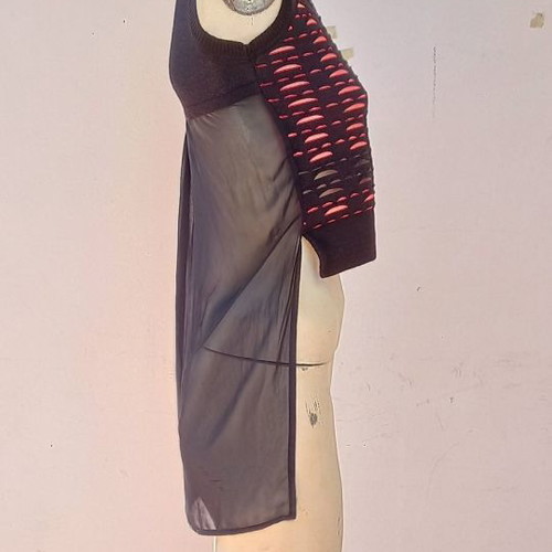 Asymmetric blouse Waagon Paris used, size XS