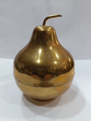 Vintage Ορειχάλκινη Φοντανιέρα "Αχλάδι" σαν καινούργιο, Mid-Century Modern