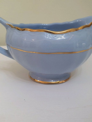 Σαλτσιέρα Vintage Celeste J&G Meakin England μεταχειρισμένη