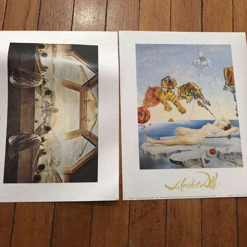 Art and photography prints like new, set of 9 pieces