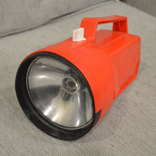 Dark Chaser mod.211 handheld flashlight used, powerful, American