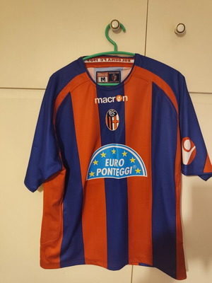 Bologna Italy football jersey, size M