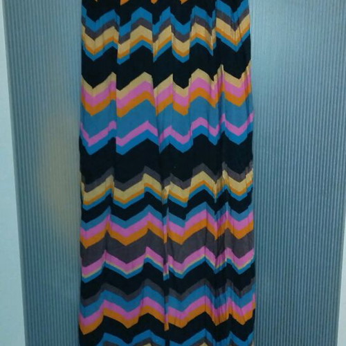 Women's summer long strapless dress like new