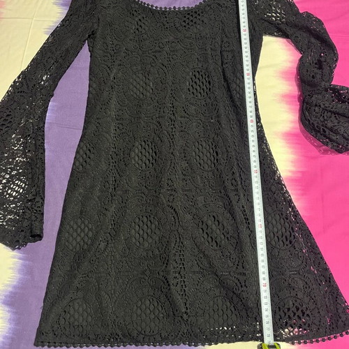 BSB Black Lace Dress Like New Romantic Boho Style