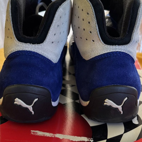 Puma Grit Cat Co Vintage Motorsport Boots, EU 46, Blue