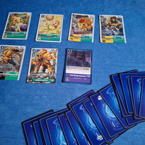 Digimon cards Leomon with gift 20 random cards new