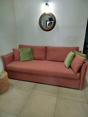 Καναπές κρεβάτι Sofa Company καινούριος 2×0.90