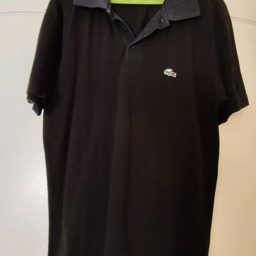 Men's short-sleeve t-shirts used, pack of 3, size L, black and white