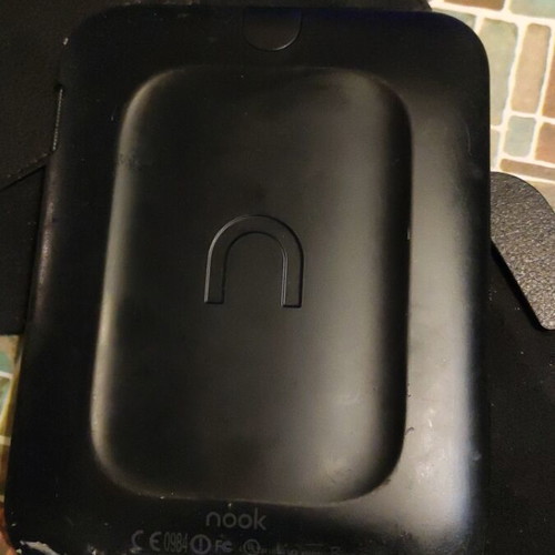 Nook e-reader used with worn cover