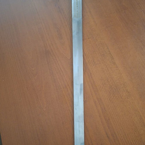 Excalibur decorative sword used, authentic replica from Toledo Spain