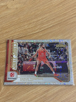 Panini Contenders Euroleague Suite Shots Card Darius Thompson 2025-26 like new
