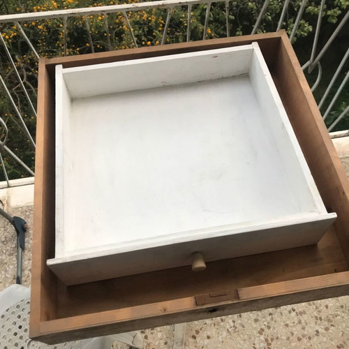 Συρτάρια μεταχειρισμένα από παλαιά έπιπλα, σετ 2, ξύλινα ρετρό