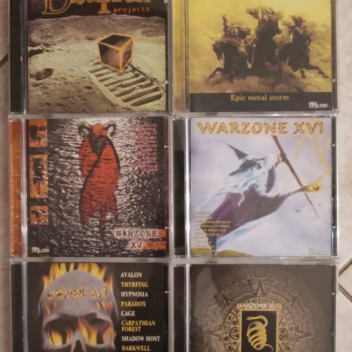 Metal Invader and Rock Hard CDs like new, collection of 58