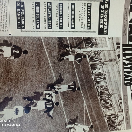 Calcio Il Ciclisimo vintage sports magazine 1960