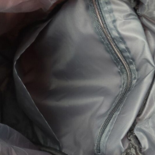Barrel-shaped pink backpack
