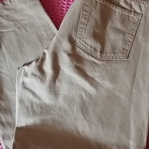 Power men's beige jeans-style pants, size 36