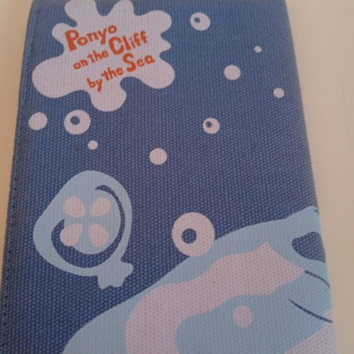 Ponyo notebook Ghibli Studio official merchandise like new