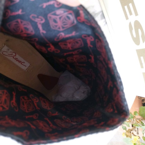Diesel ankle boots size 39 like new, black, genuine leather