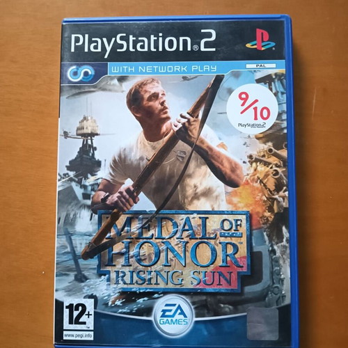 Medal of Honor Rising Sun PS2 game used, action shooting