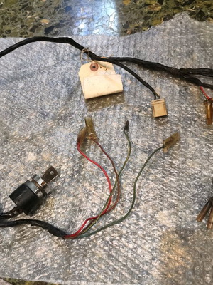 Honda Dax genuine wiring harness like new with central switch