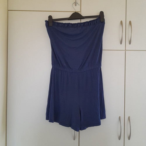 Strapless jumpsuit Celestino blue, like new, small-medium