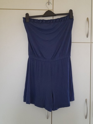 Strapless jumpsuit Celestino blue, like new, small-medium