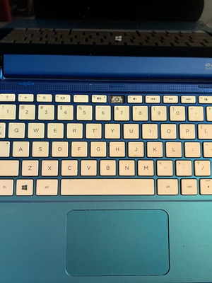 HP laptop used, unknown condition