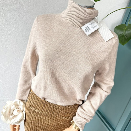 COS cashmere pullover size XS new, beige