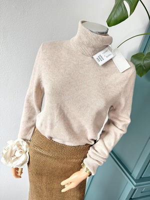 COS cashmere pullover size XS new, beige