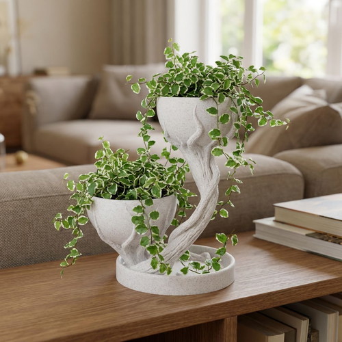 Γλάστρα σε μοντέρνο design Nature Pot καινούργια