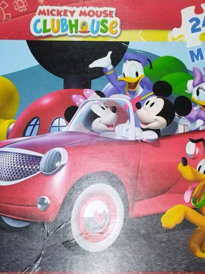 Children's puzzle like new with Clubhouse characters