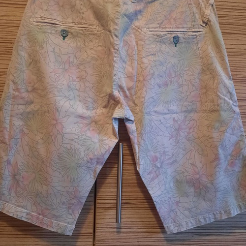 Gas men's bermuda shorts like new, gray and beige