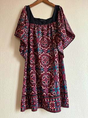 Mango airy printed dress like new