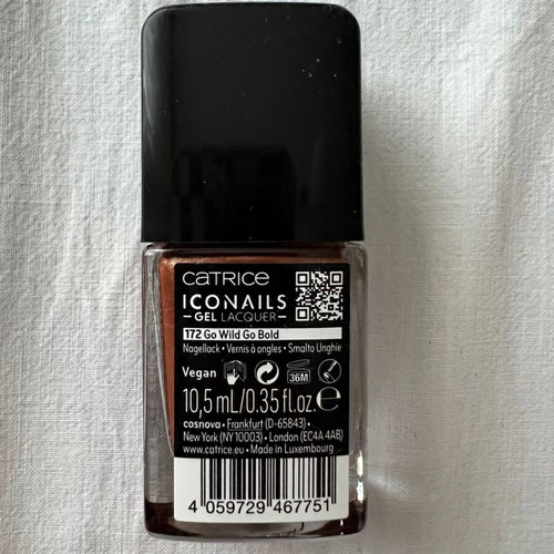 Catrice Iconails Gel Lacquer 172 Go Wild Go Bold new