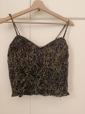 Zara crop top, multicolored, size M