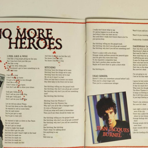 The Stranglers No More Heroes CD like new, punk