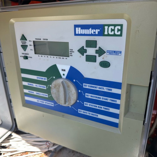 Hunter ICC-801PL automatic irrigation used