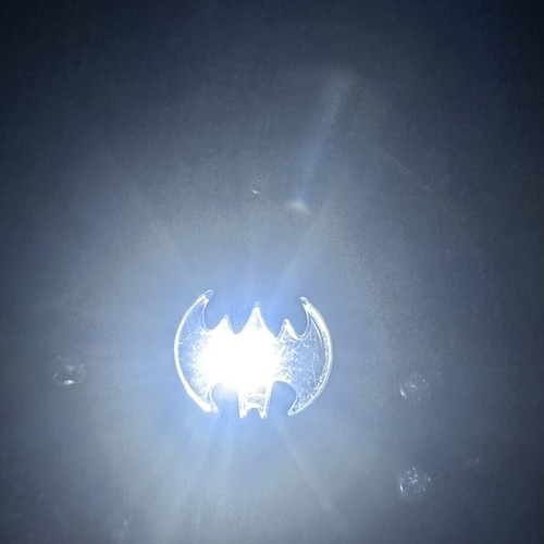 Batman collectible figure with light-up base, Auchan