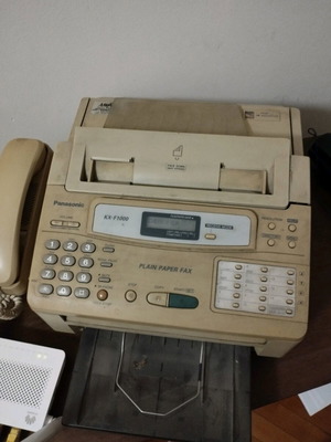 Panasonic vintage fax like new with telephone