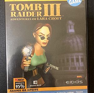 EIDOS TOMB RAIDER III Adventures of Lara Croft PC MASTER Σε πολύ καλή κατάσταση Τιμή 10 Ευρώ